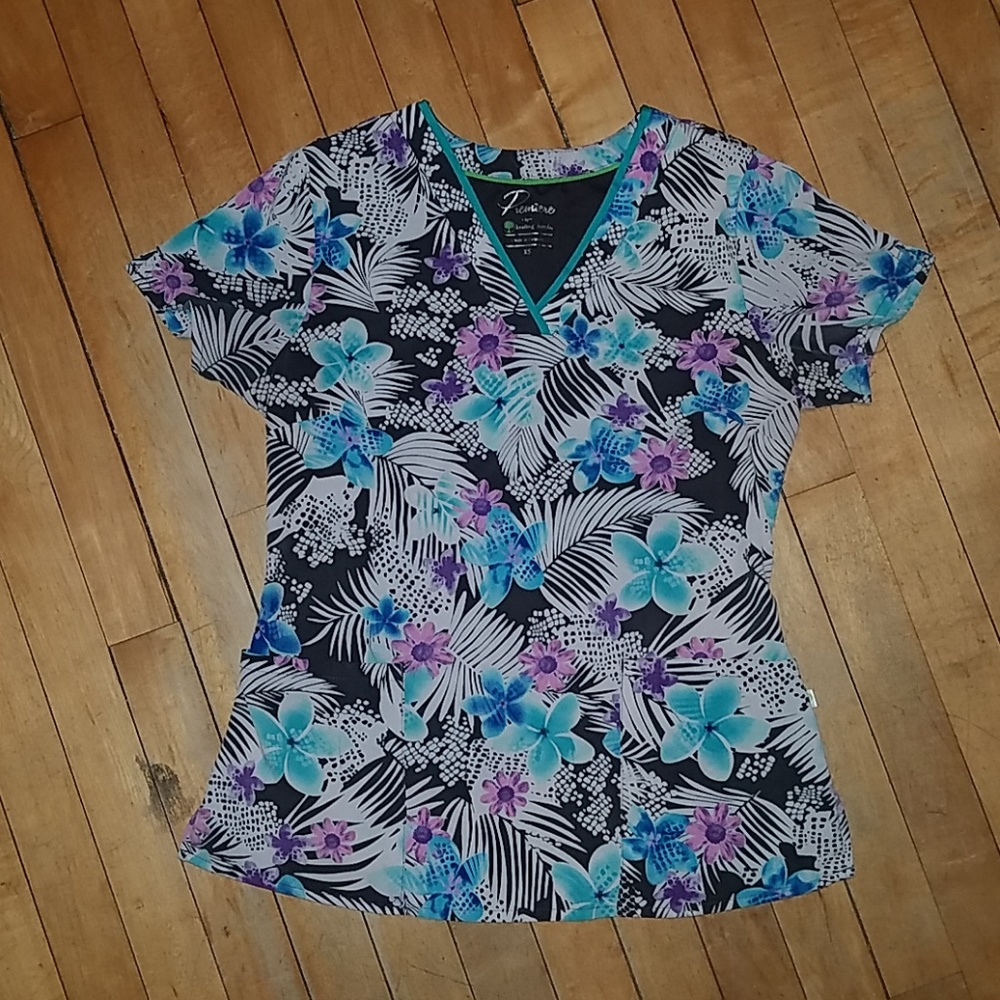 Healing Hands Scrub Top